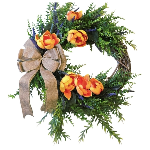 Rustic Spring Wreath - Picture 5 of 9